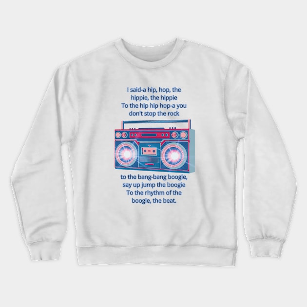 Old Skool Jamming Crewneck Sweatshirt by djmrice